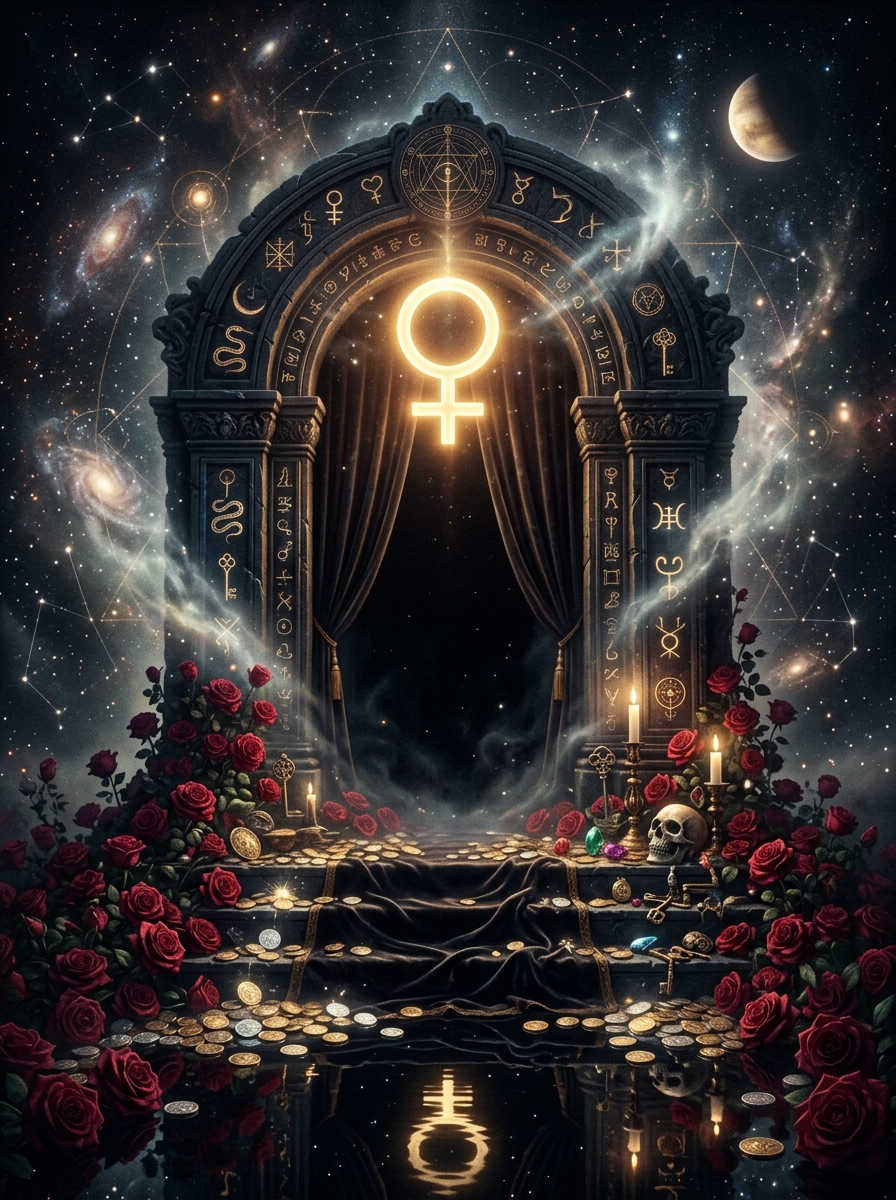 Venus in the Eighth House: Love, Value, and the Alchemy of Shared Depth