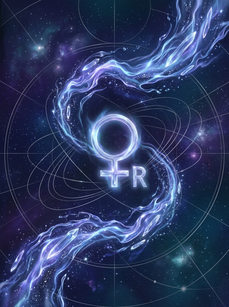 Venus Retrograde in Aquarius: The Heart Reconsiders Its Freedom