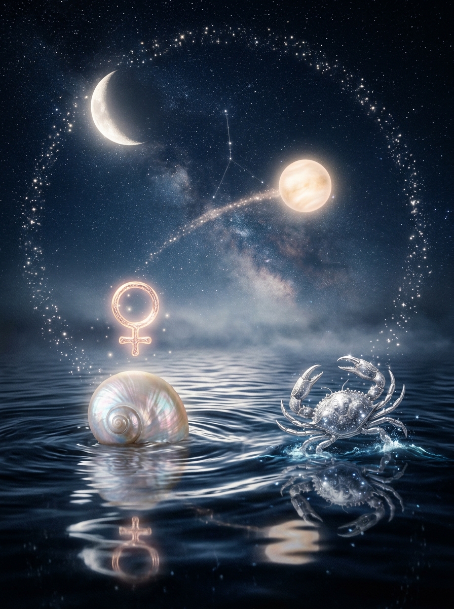 Venus Retrograde in Cancer: The Heart Turns Homeward