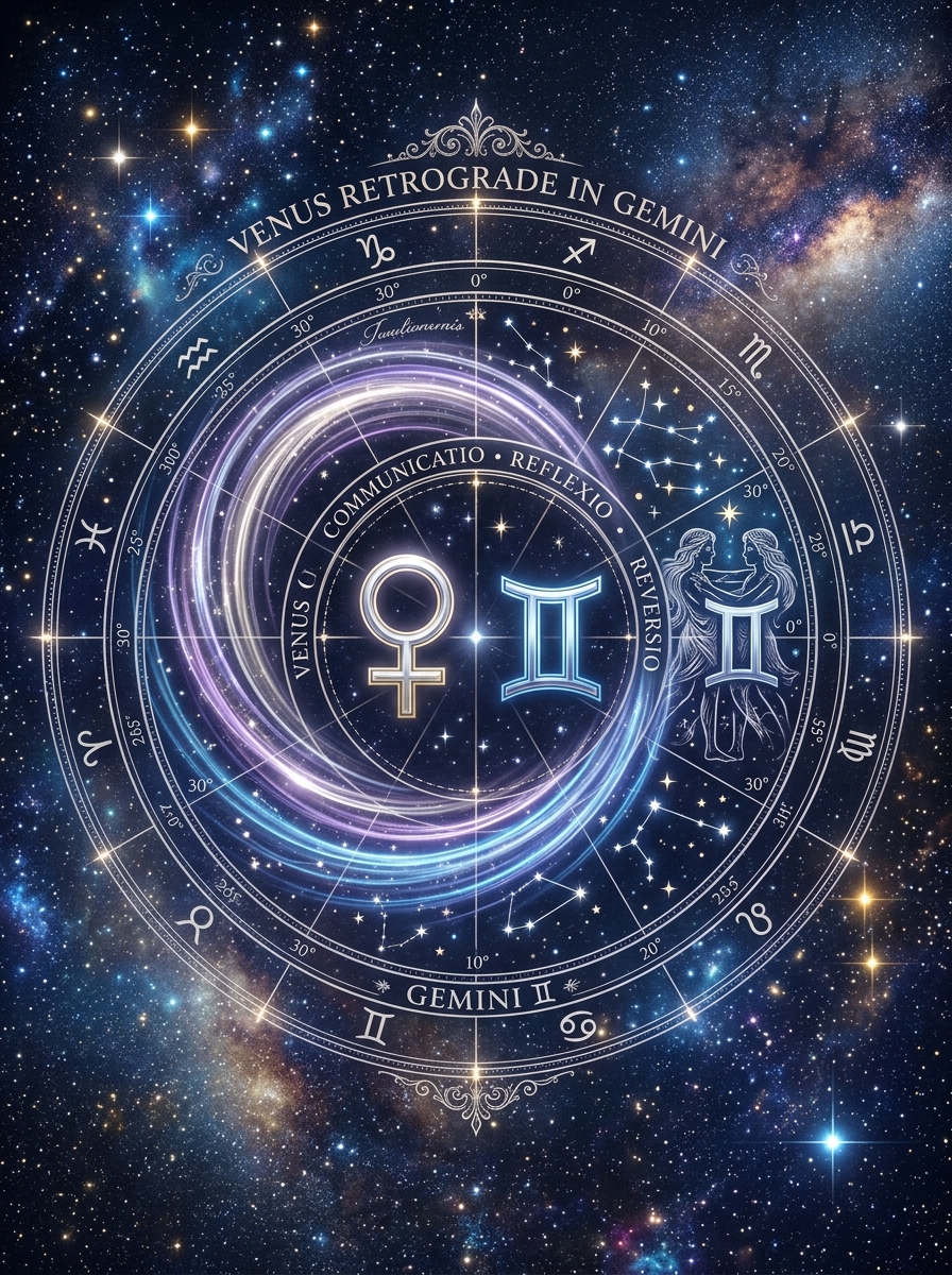 Venus Retrograde in Gemini: The Mind Turns Back on Love