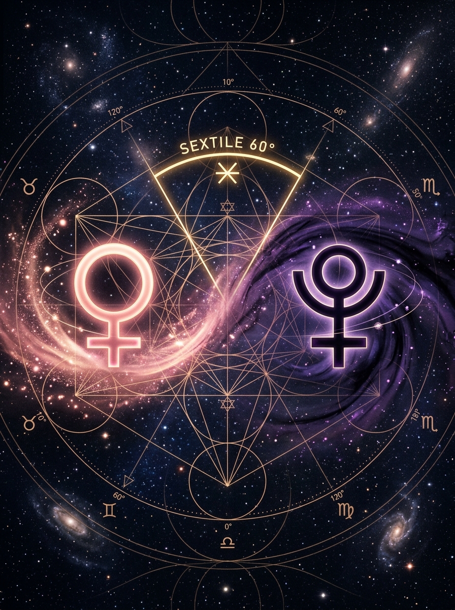 Venus Sextile Pluto: The Magnetism of Depth and Desirable Power