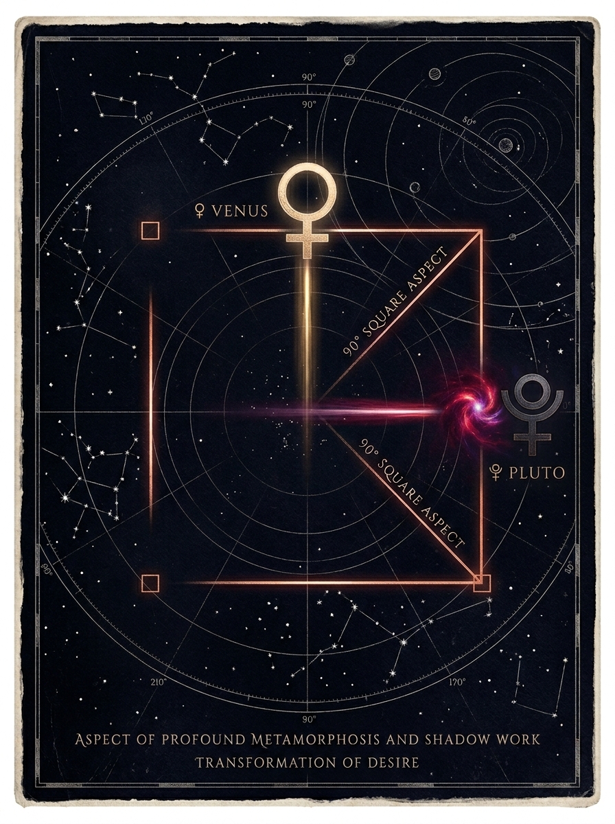 Venus Square Pluto: Love at the Edge of Power
