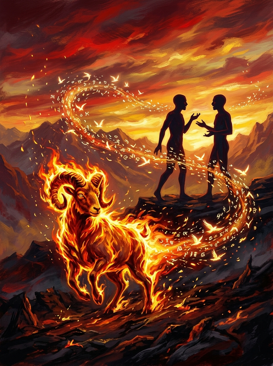 Compatibilidad entre Aries y Géminis: La Chispa del Fuego y el Viento de la Mente