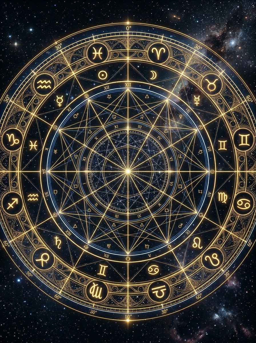 La Astrología y el Mapa del Cosmos: Guía Completa de la Carta Natal, Ciclos y Arquetipos
