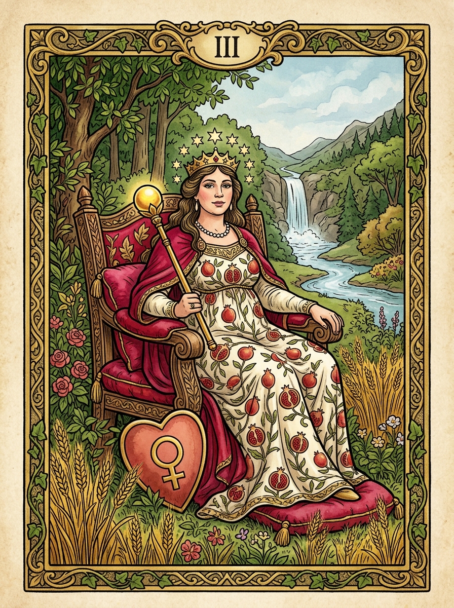 La Emperatriz: El Arquetipo de la Abundancia, la Creación y la Gran Madre