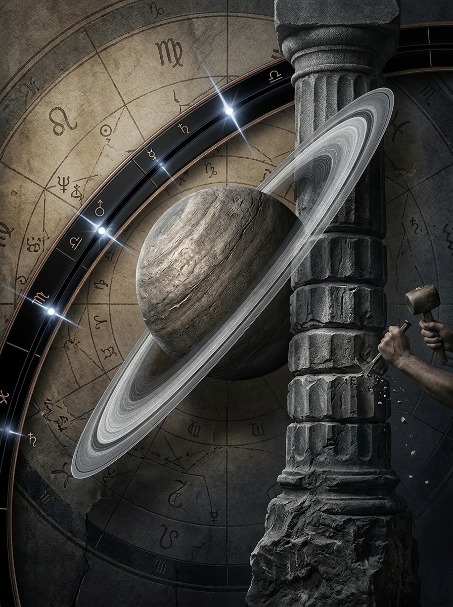 Los Tránsitos de Saturno: El Camino de la Madurez y la Estructura en la Carta Natal