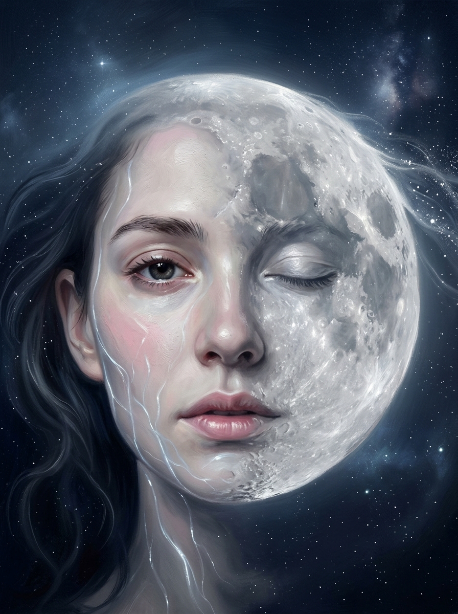 Luna en la Casa 1: la sensibilidad como identidad