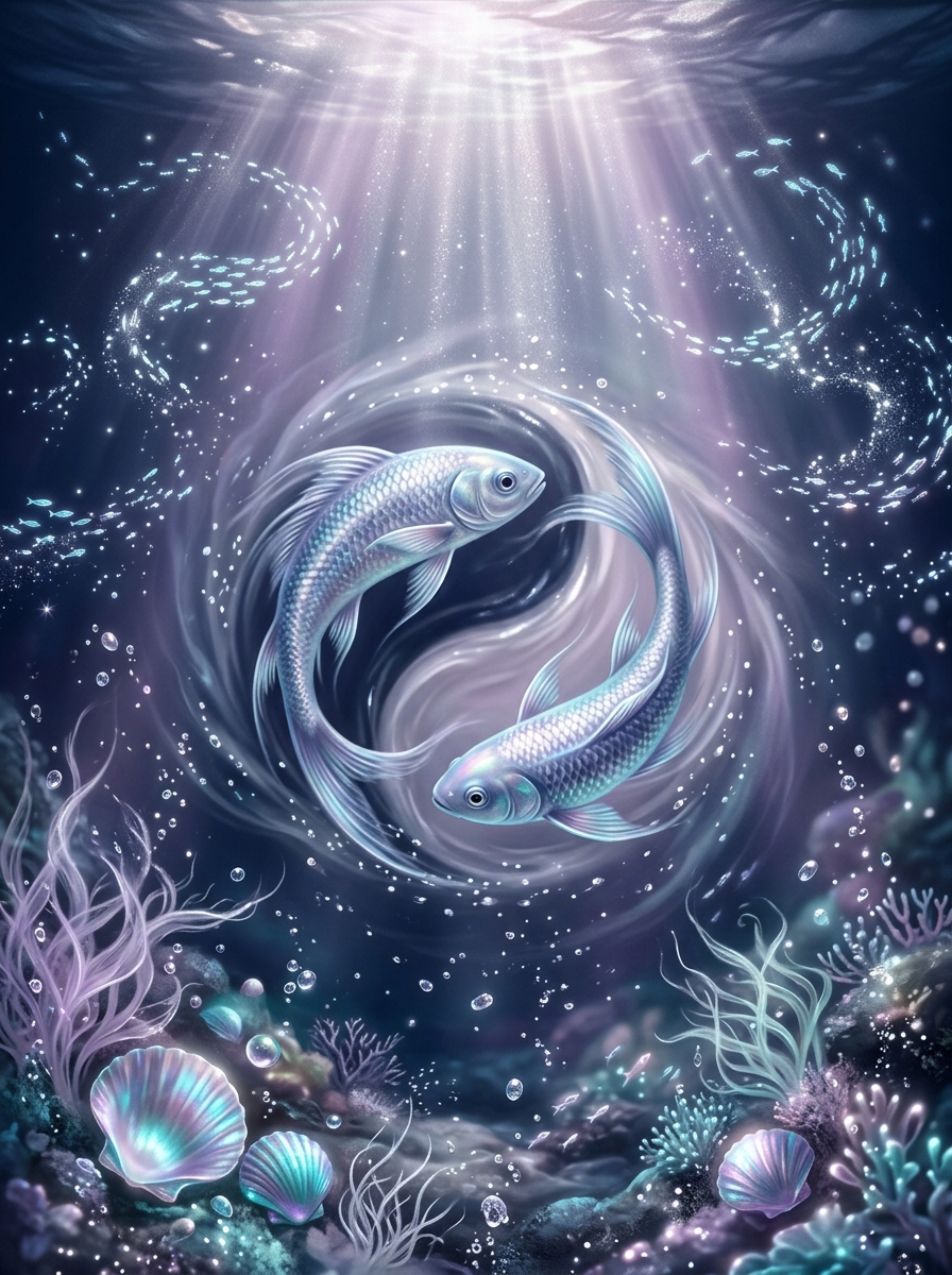 Piscis: El Océano del Inconsciente y el Arte de la Entrega