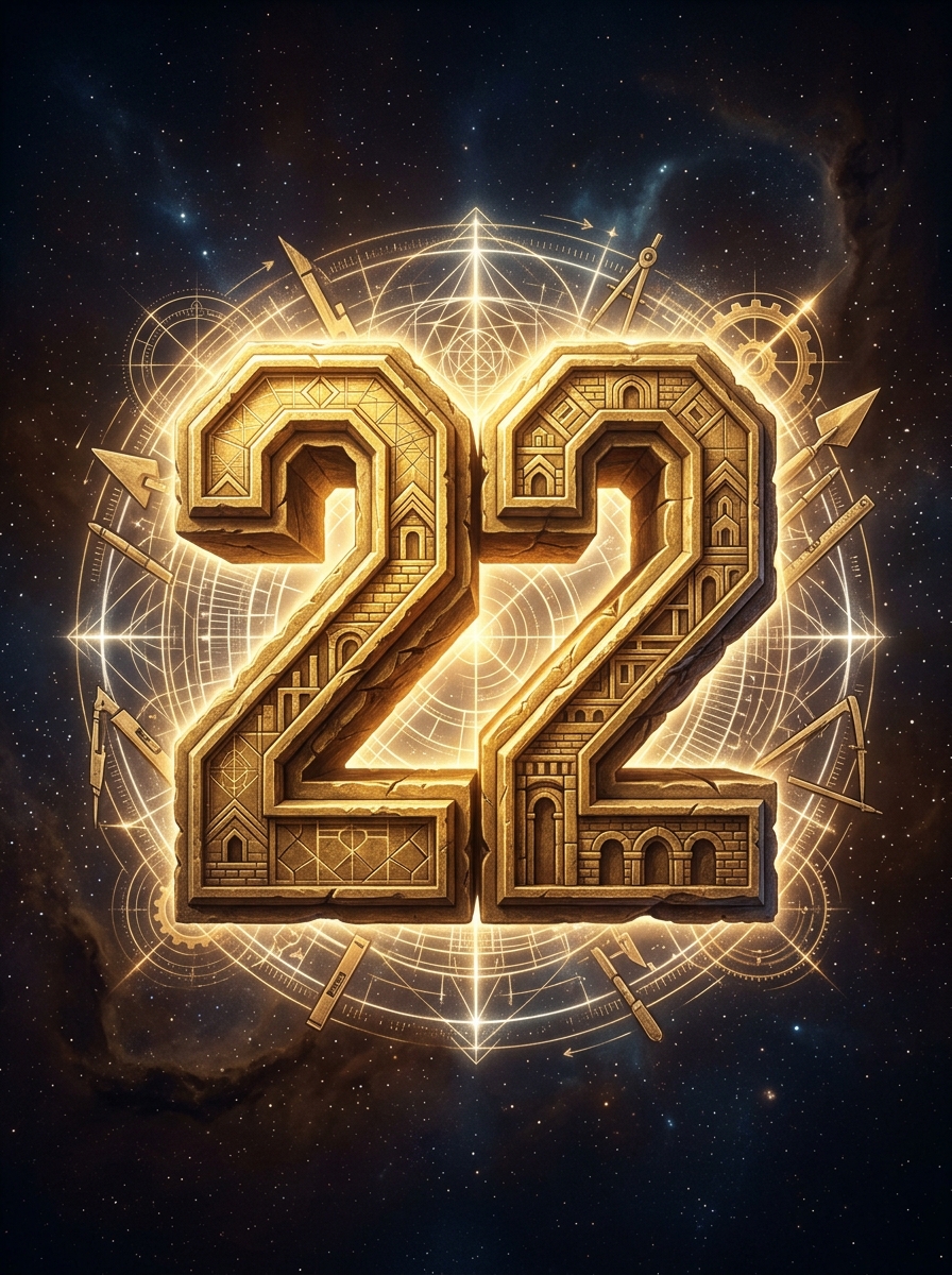 Significado del Número Maestro 22: El Maestro Constructor en la Numerología