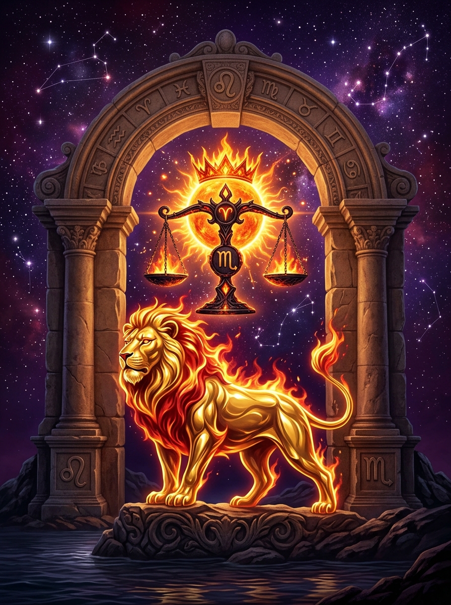 Sol en Escorpio, Ascendente en Leo: El Constructor Magnético y el Líder Silencioso