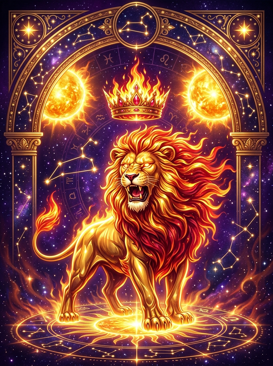 Sol en Leo y Ascendente en Leo: El León Imperial