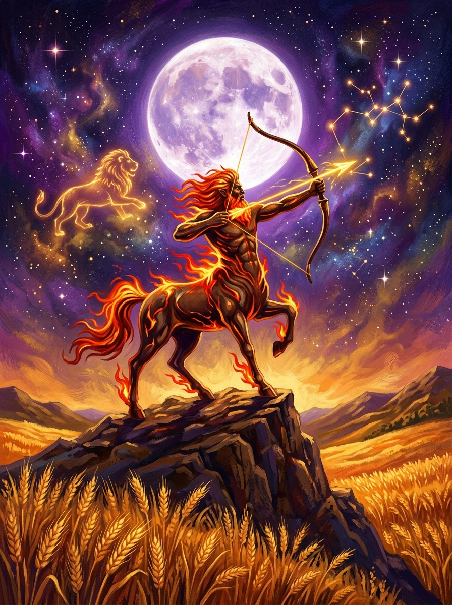 Sol en Leo y Ascendente en Sagitario: El Buscador Confiado