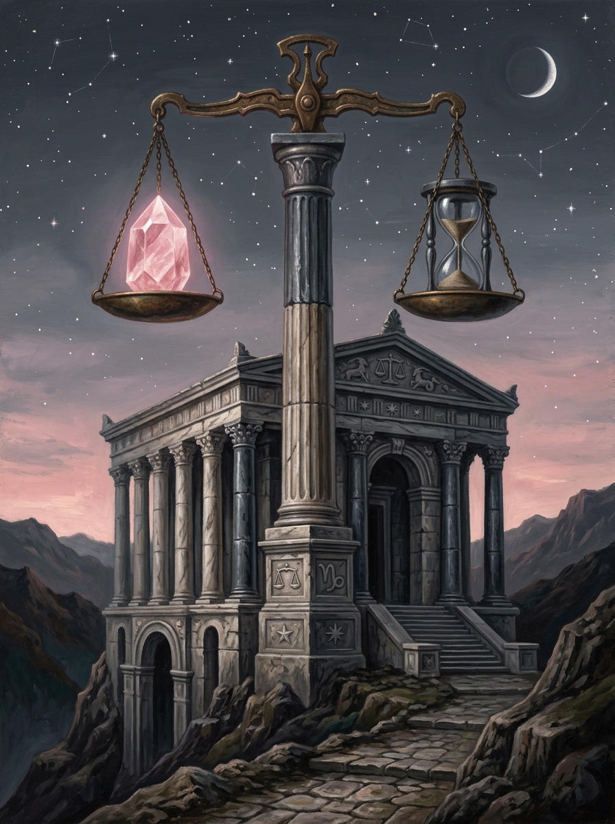 Sol en Libra y Luna en Capricornio: El equilibrio del diplomático pragmático