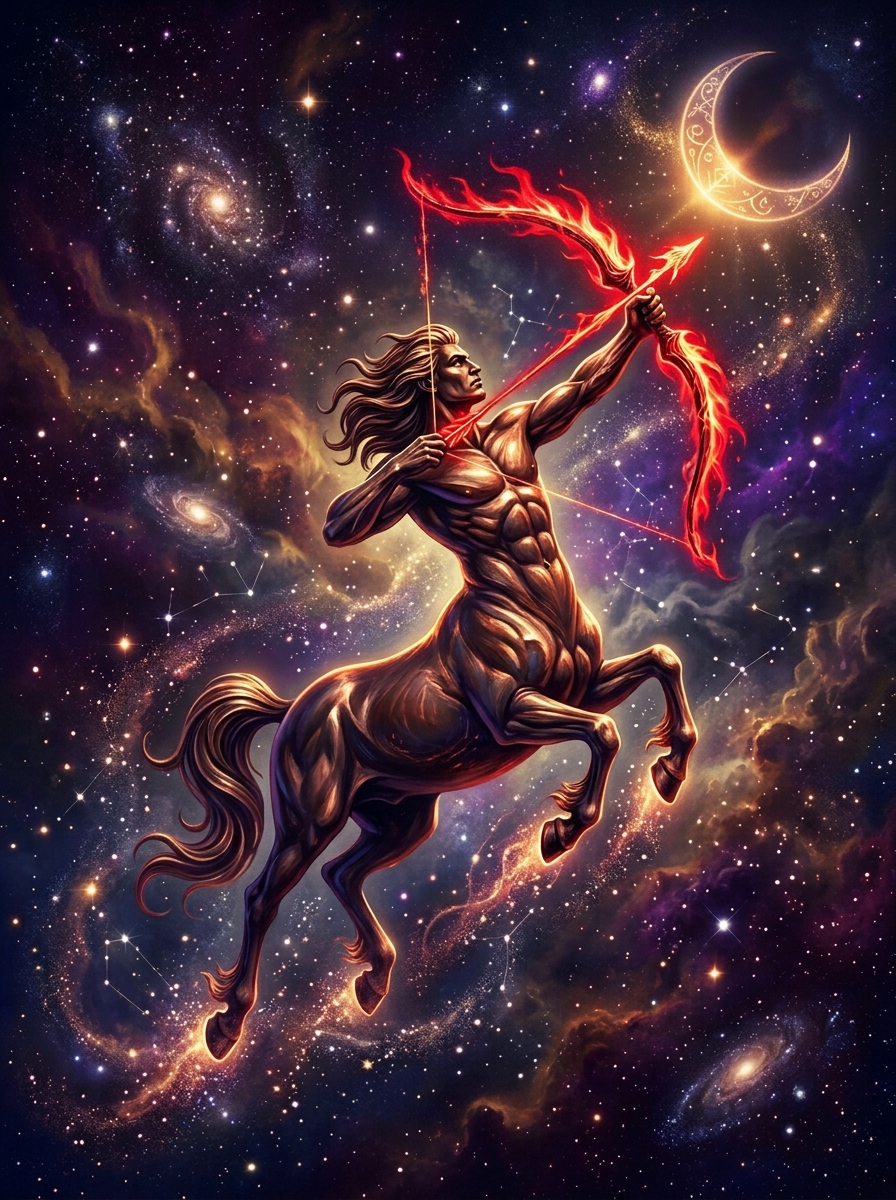 Sol en Sagitario, Ascendente en Sagitario: El Explorador Visionario