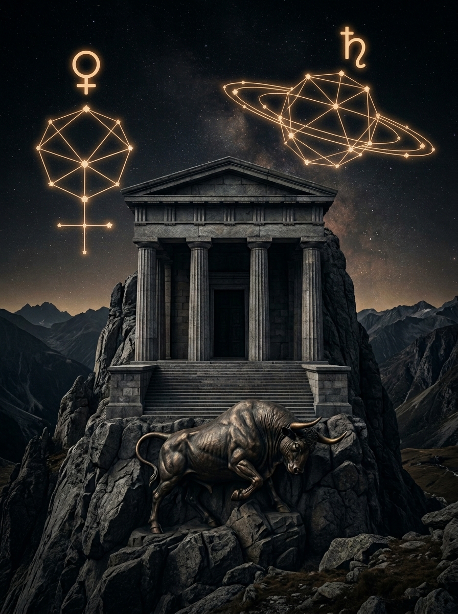 Sol en Tauro y Ascendente en Capricornio: El Arquitecto Realizador