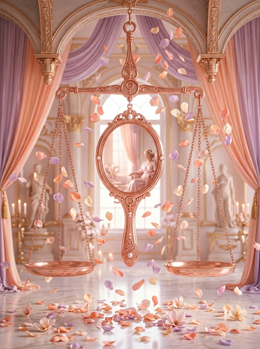 Venus en Libra: Estética, Relaciones y el Espejo del Alma