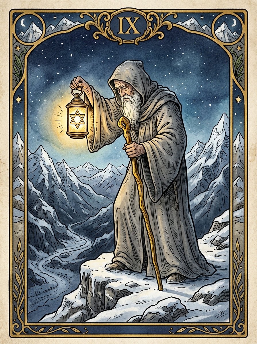L'Hermite — Arcane IX : La Sagesse du Retrait Conscient