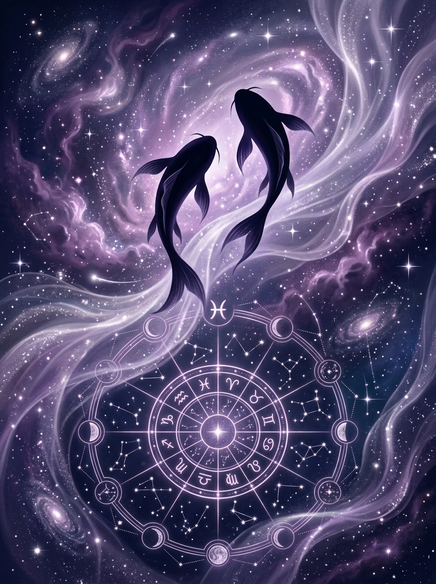 L'Horoscope des Poissons : Boussole céleste, marées de l'âme et art de l'ancrage