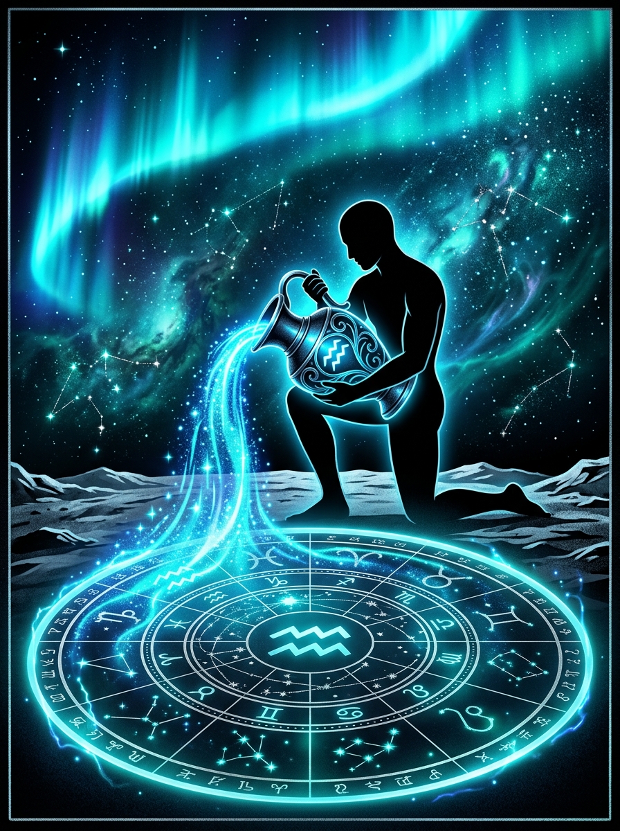 L'Horoscope du Verseau : Entre Révolution Uranienne et Structure Saturnienne