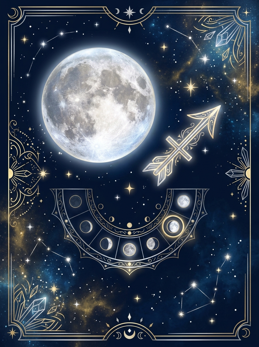 La Lune aujourd'hui : Climat psychique et éphémérides en temps réel