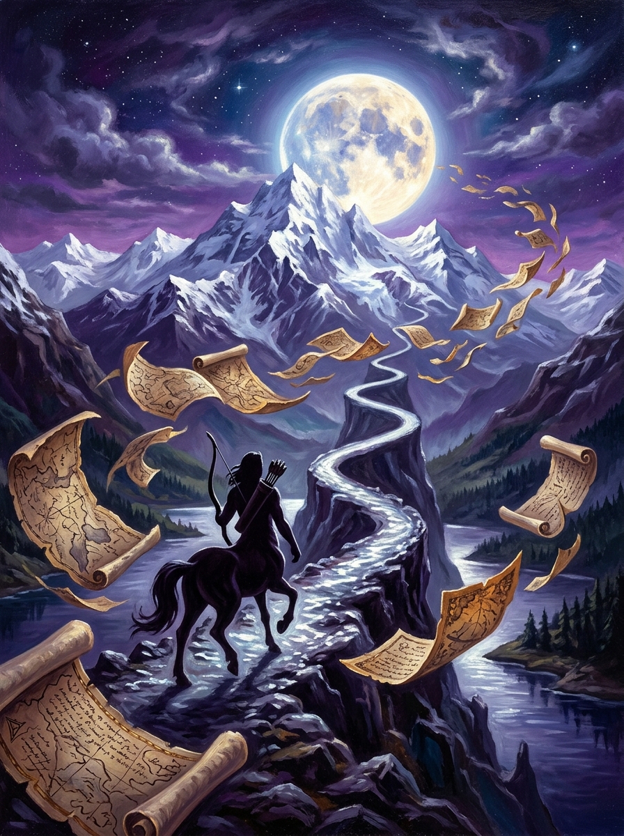 La Lune en Sagittaire : Optimisme, liberté et quête spirituelle du foyer intérieur