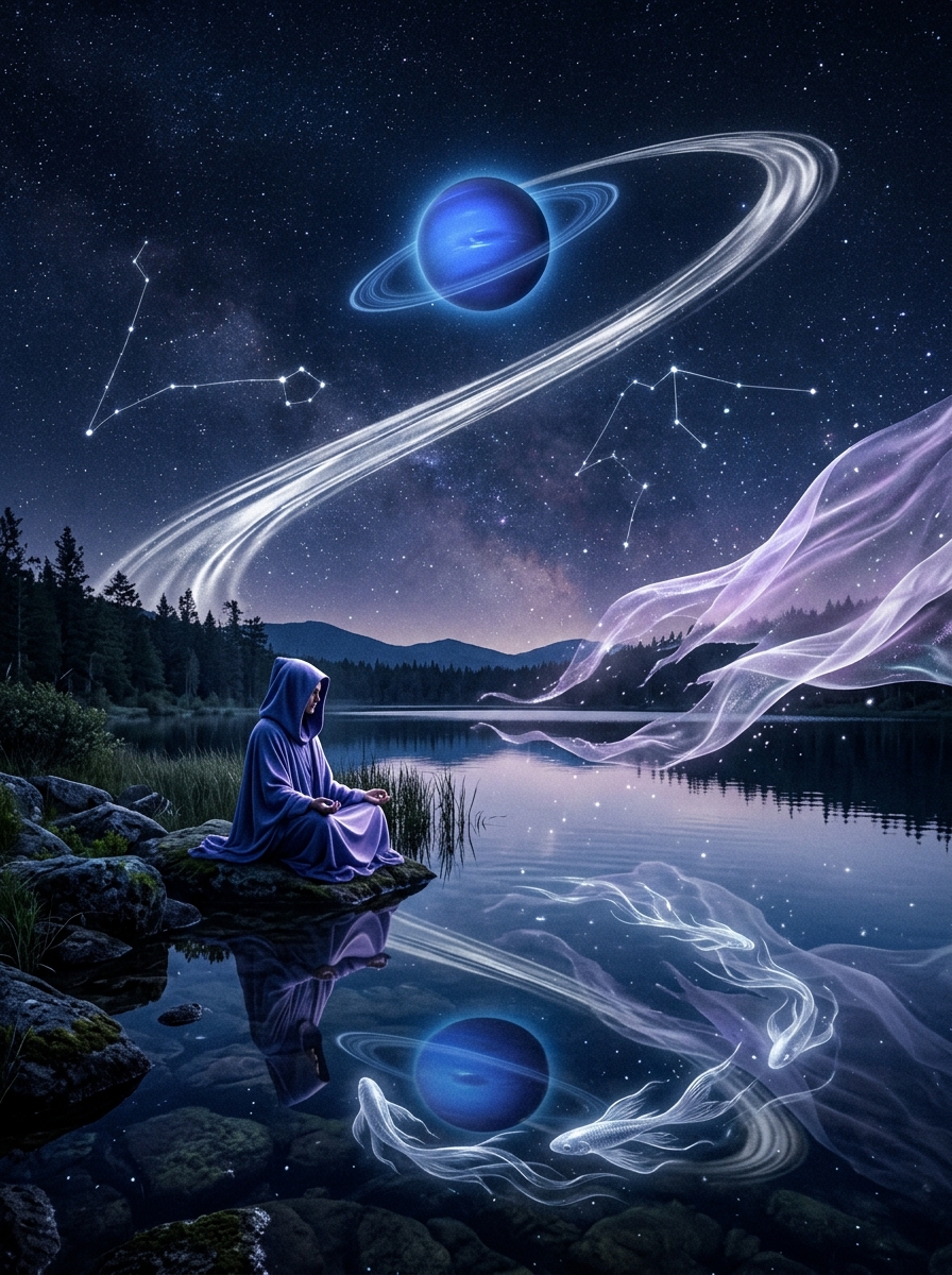 La Rétrogradation de Neptune : Voyage au Cœur de l'Inconscient et Révélation des Illusions