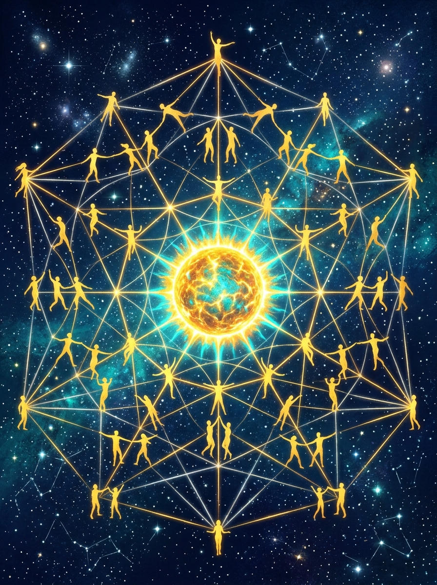 Le Soleil en Maison 11 : Le Rayonnement Individuel au Service du Collectif
