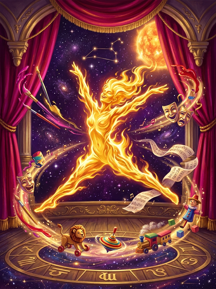 Le Soleil en Maison 5 : rayonner, créer et jouer avec l'existence