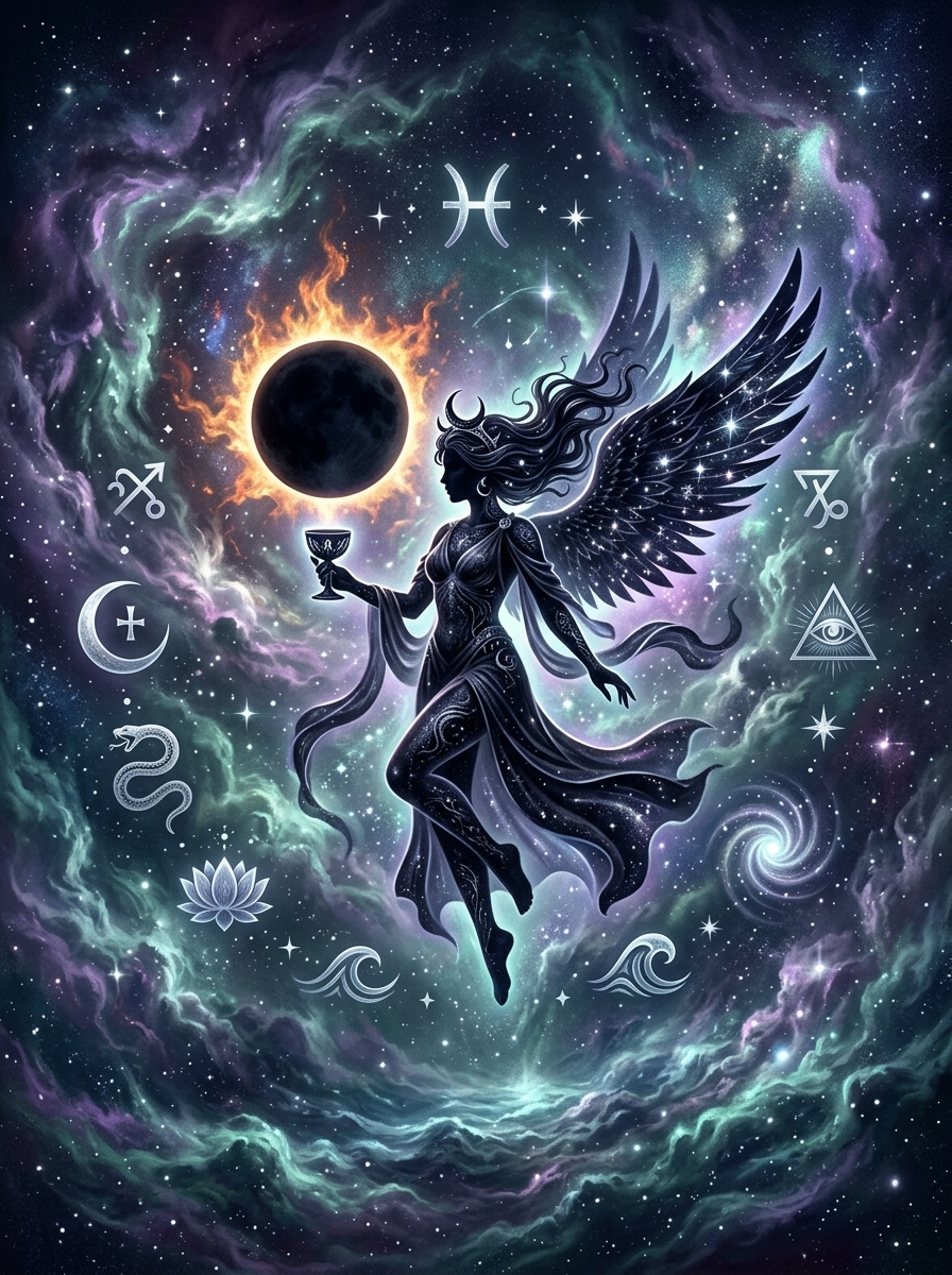 Lilith en Poissons : L'Épreuve de l'Infini, de la Dissolution à la Transmutation Mystique