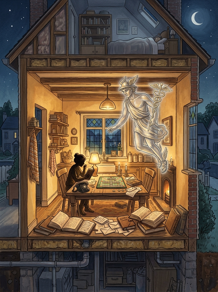 Mercure en Maison 4 : L'Intellect au Cœur du Foyer, Mémoire Affective et Voyage au Fond du Ciel
