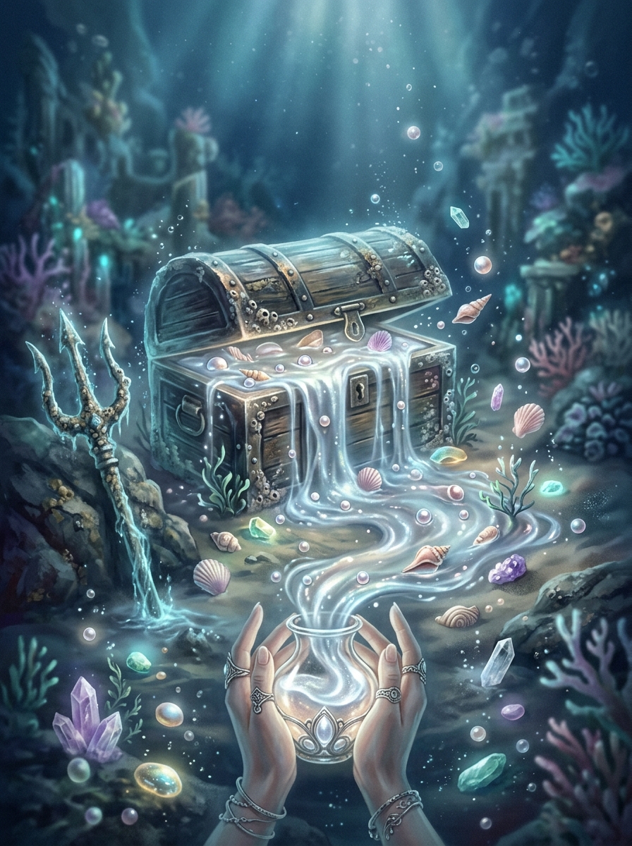 Neptune en Maison 2 : la quête de valeurs sacrées et la fluidité financière