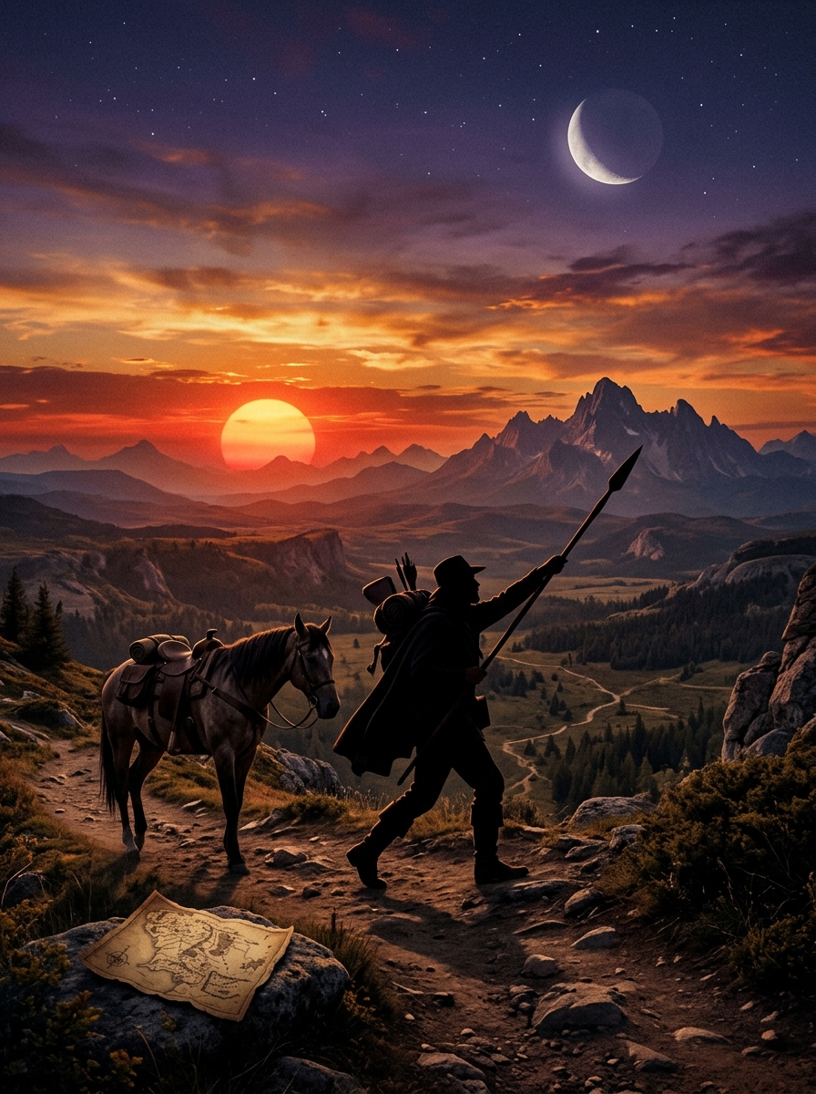 Soleil en Bélier et Lune en Sagittaire : L'Aventurier Philosophique