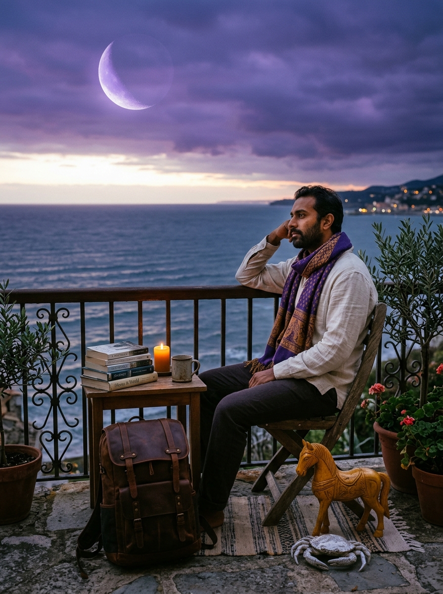 Soleil en Cancer, Lune en Sagittaire : L'Archétype du Soignant Philosophe