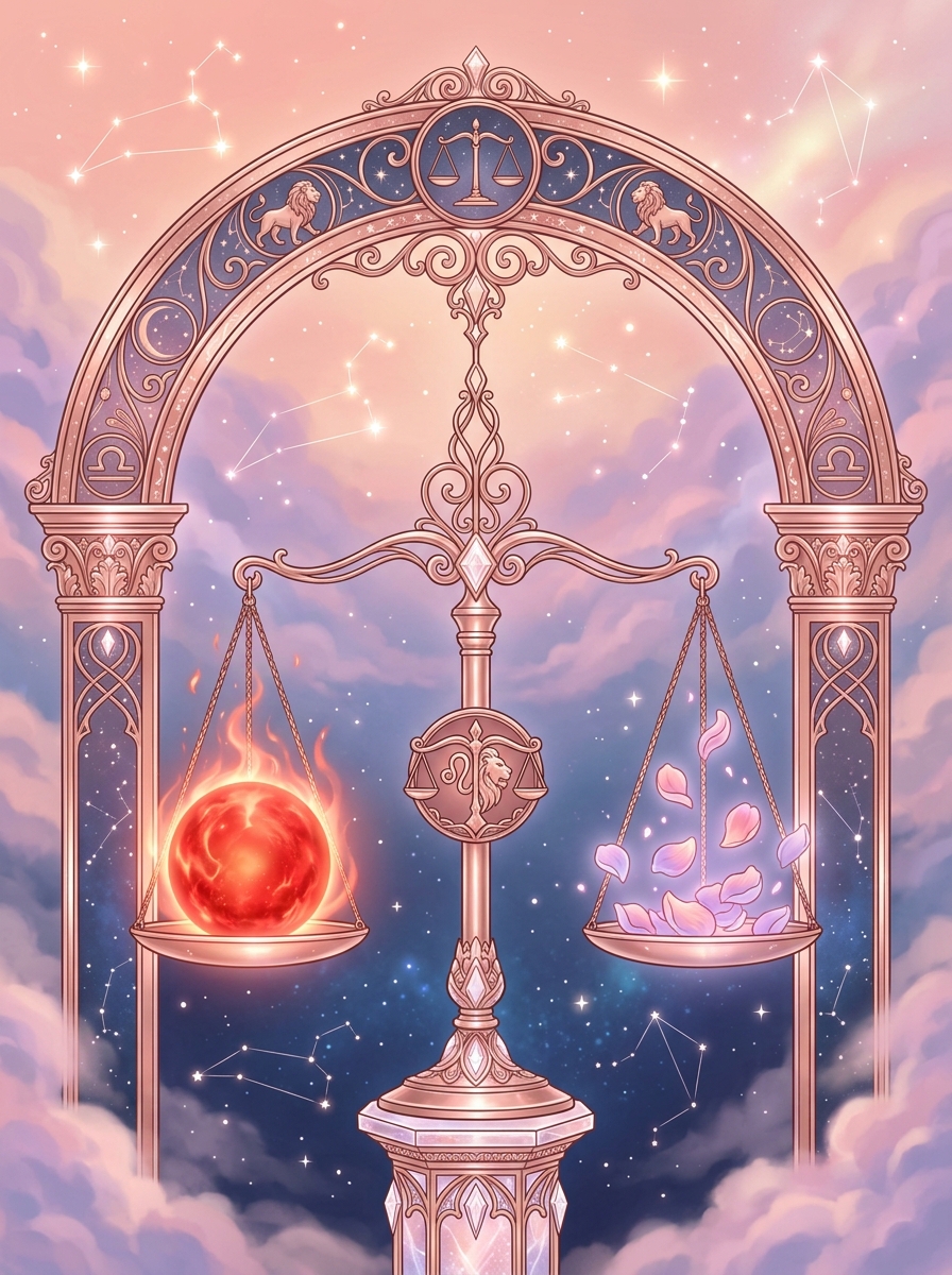 Soleil en Lion, Ascendant Balance : le Diplomate Charmant