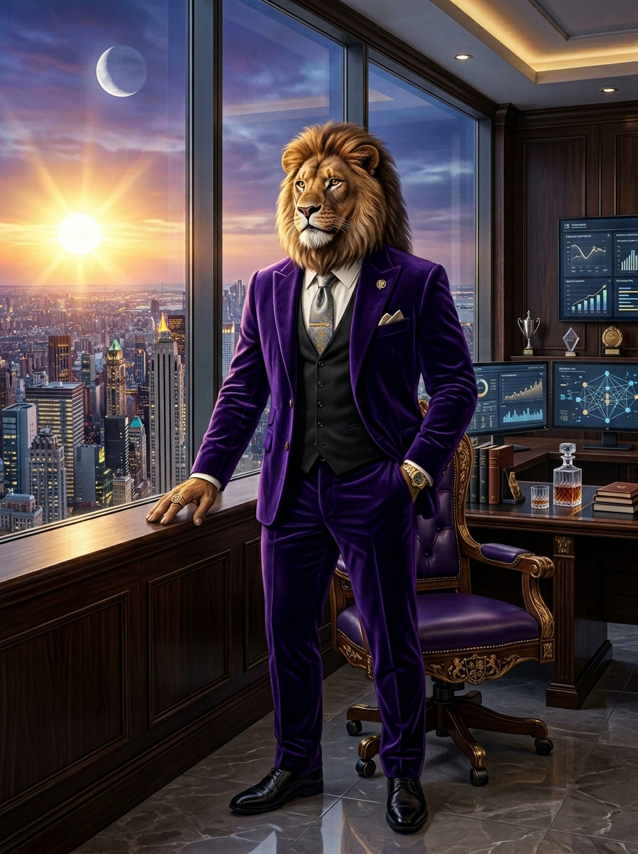 Soleil en Lion, Lune en Capricorne : le dirigeant charismatique