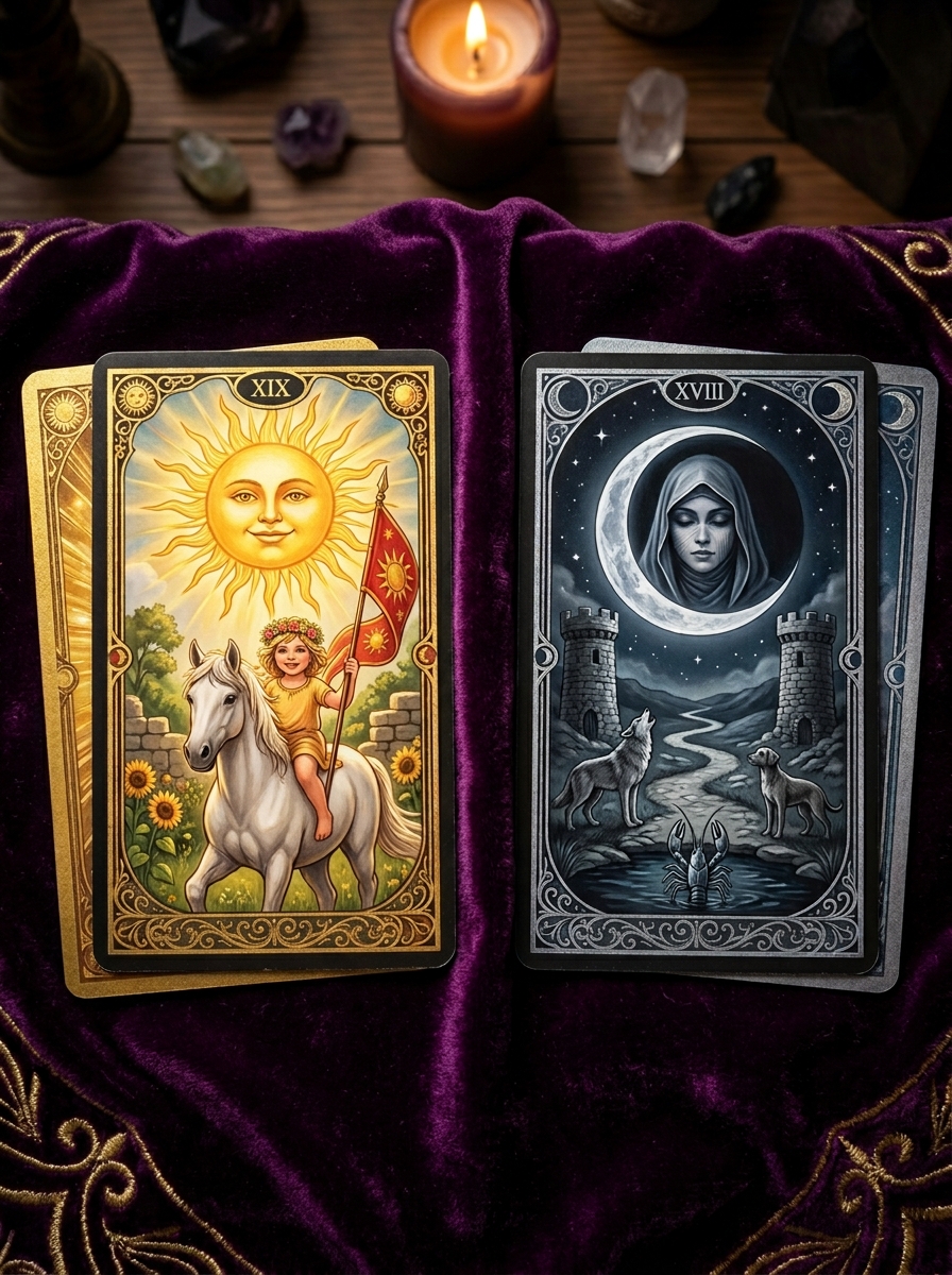 Tarot Oui Non : L'Art du Tirage à Une Carte et de la Décision Intuitive