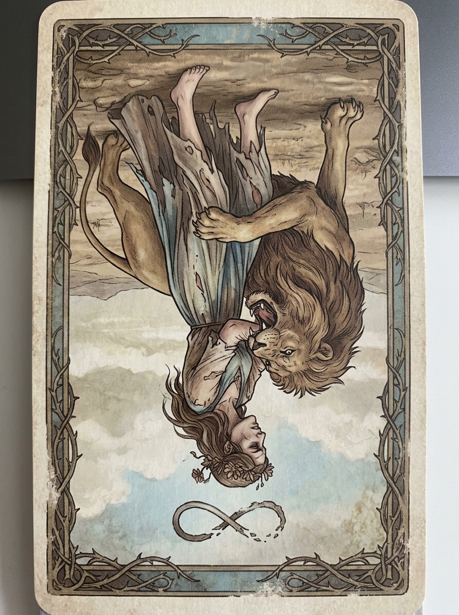 A Força no Tarot — significado no amor, carreira e conselho — Carta invertida