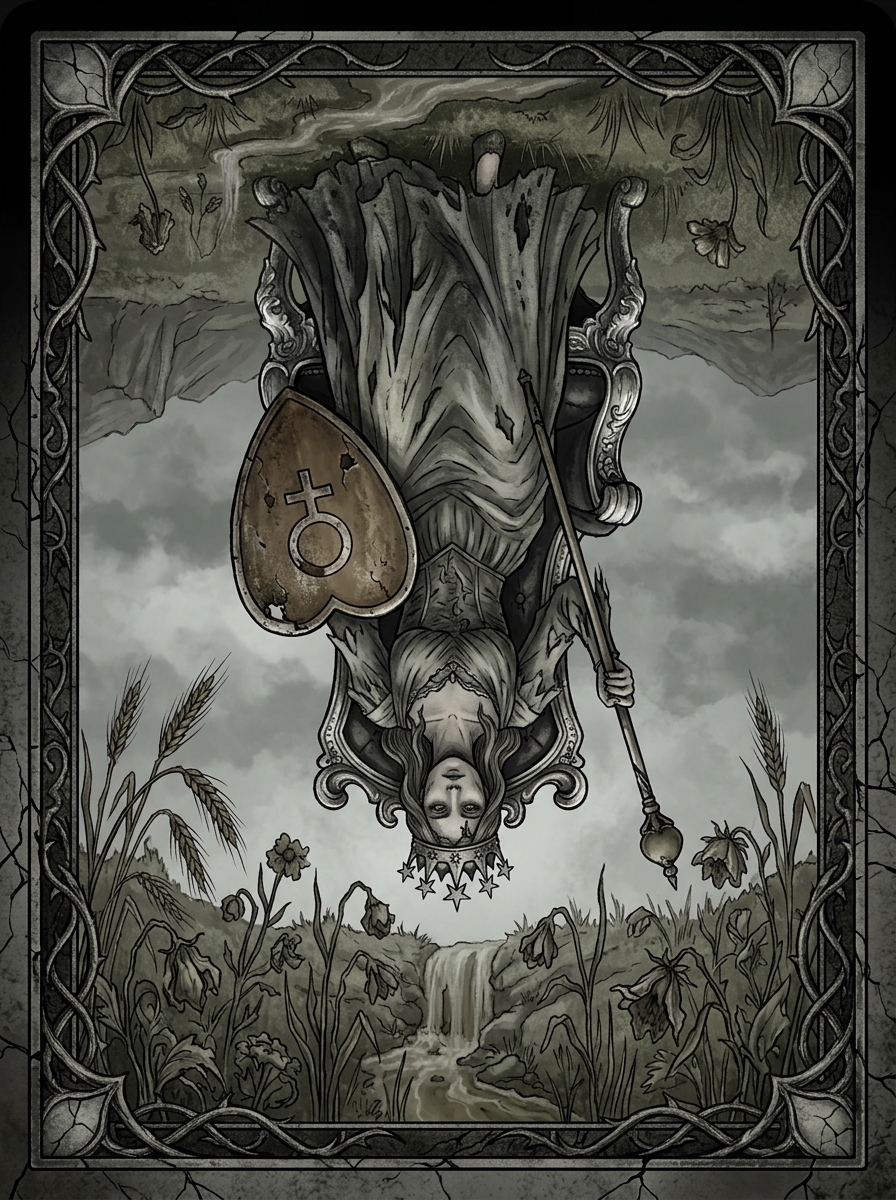 A Imperatriz no Tarot — significado no amor, carreira e conselho — Carta invertida