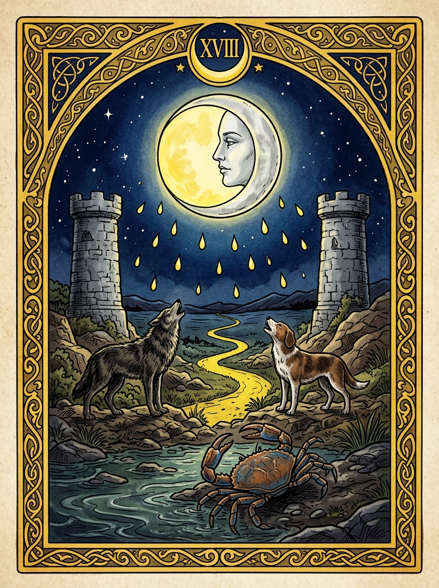 A Lua no Tarot — significado no amor, carreira e conselho