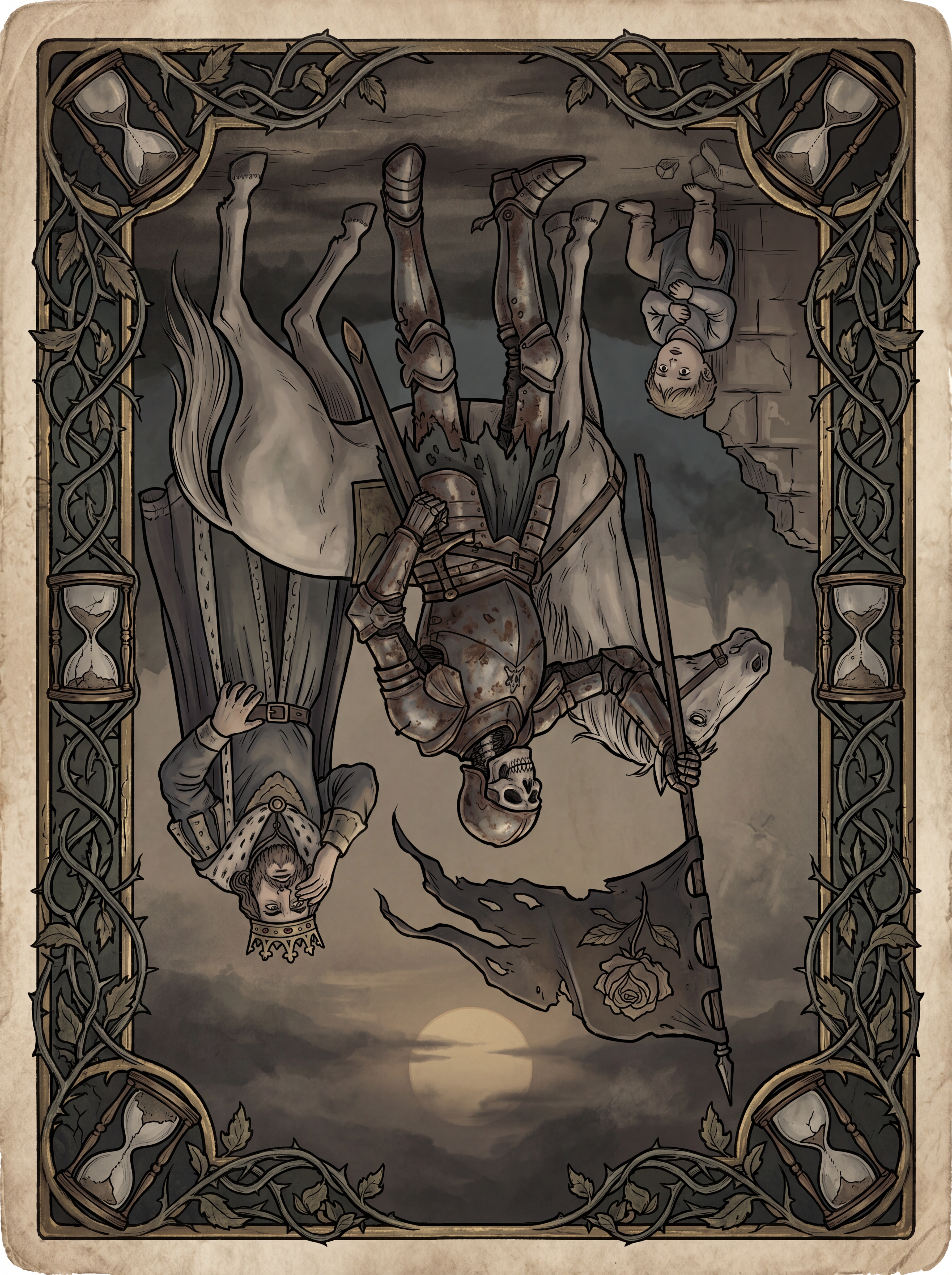 A Morte no Tarot — significado no amor, carreira e conselho — Carta invertida