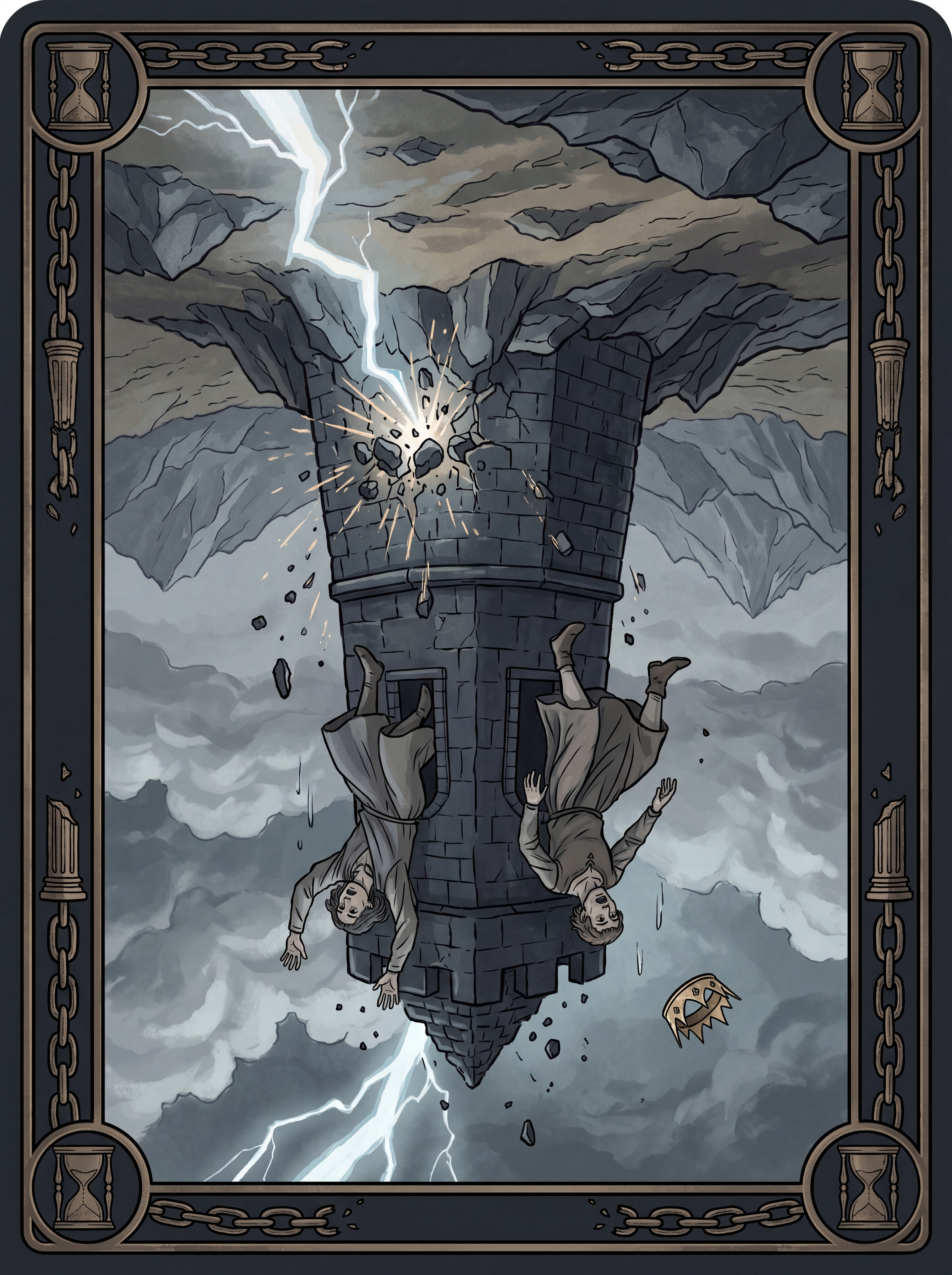 A Torre no Tarot — significado no amor, carreira e conselho — Carta invertida