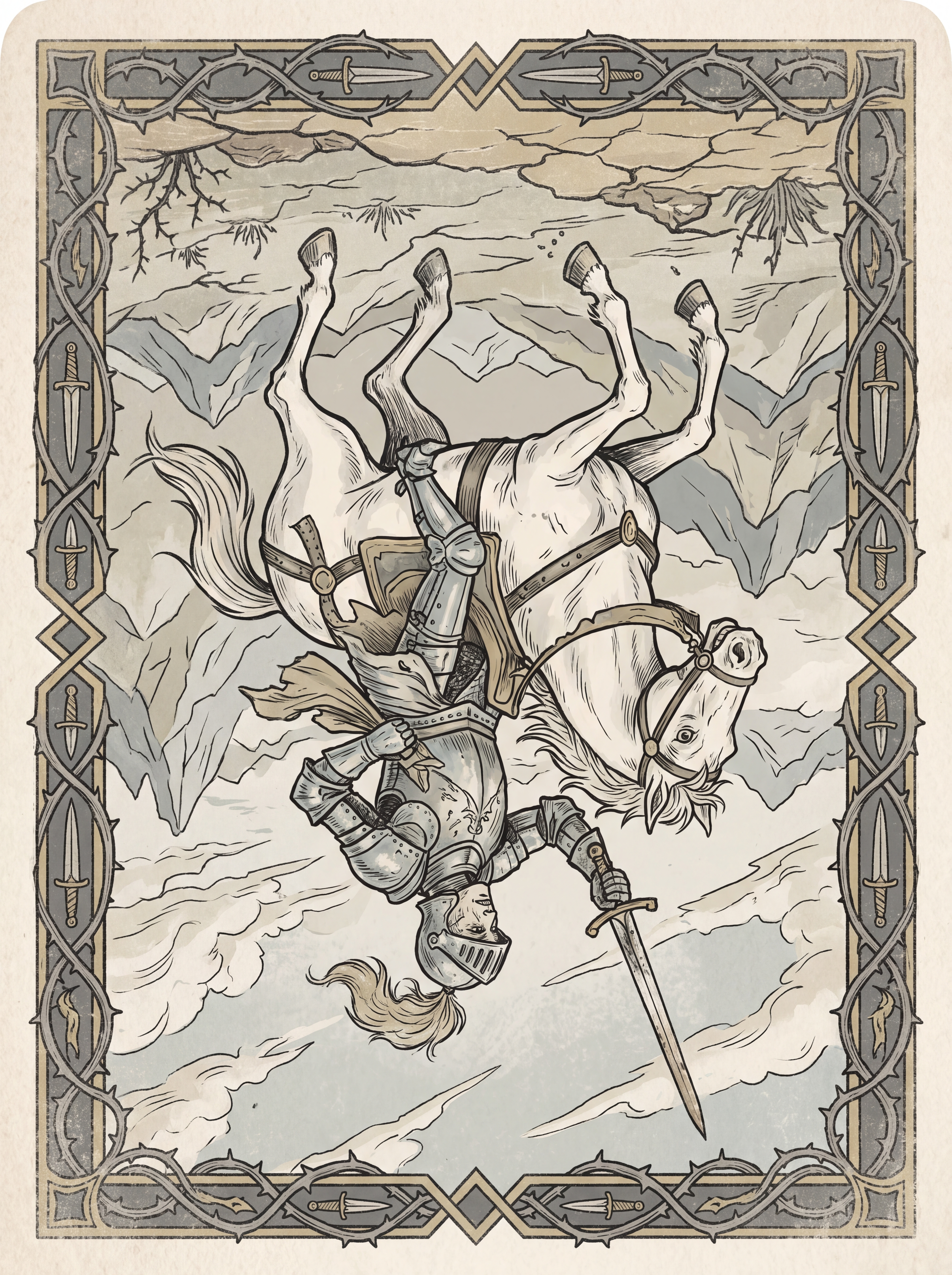 Cavaleiro de Espadas no Tarot — significado no amor, carreira e conselho — Carta invertida