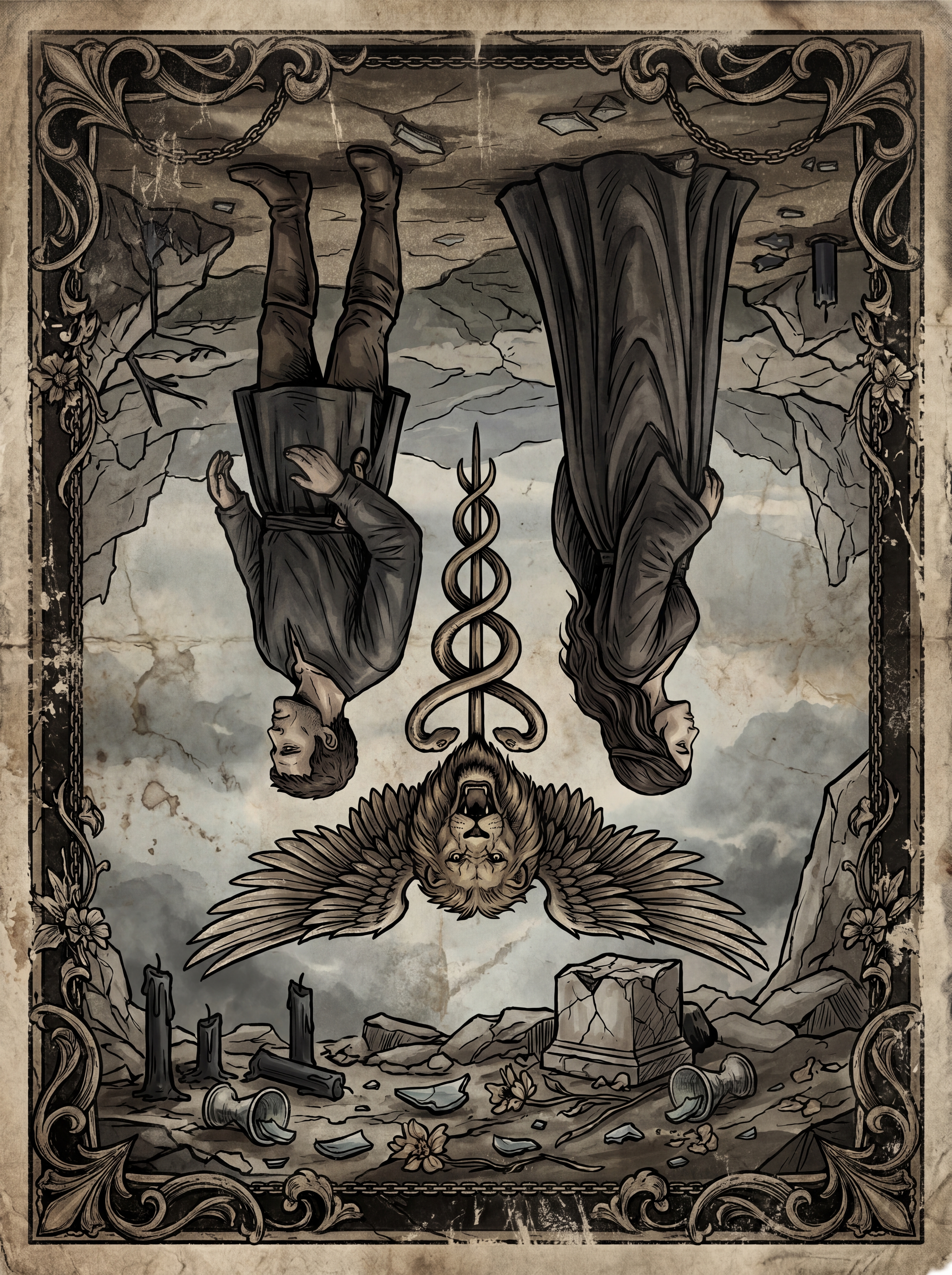 Dois de Copas no Tarot — significado no amor, carreira e conselho — Carta invertida