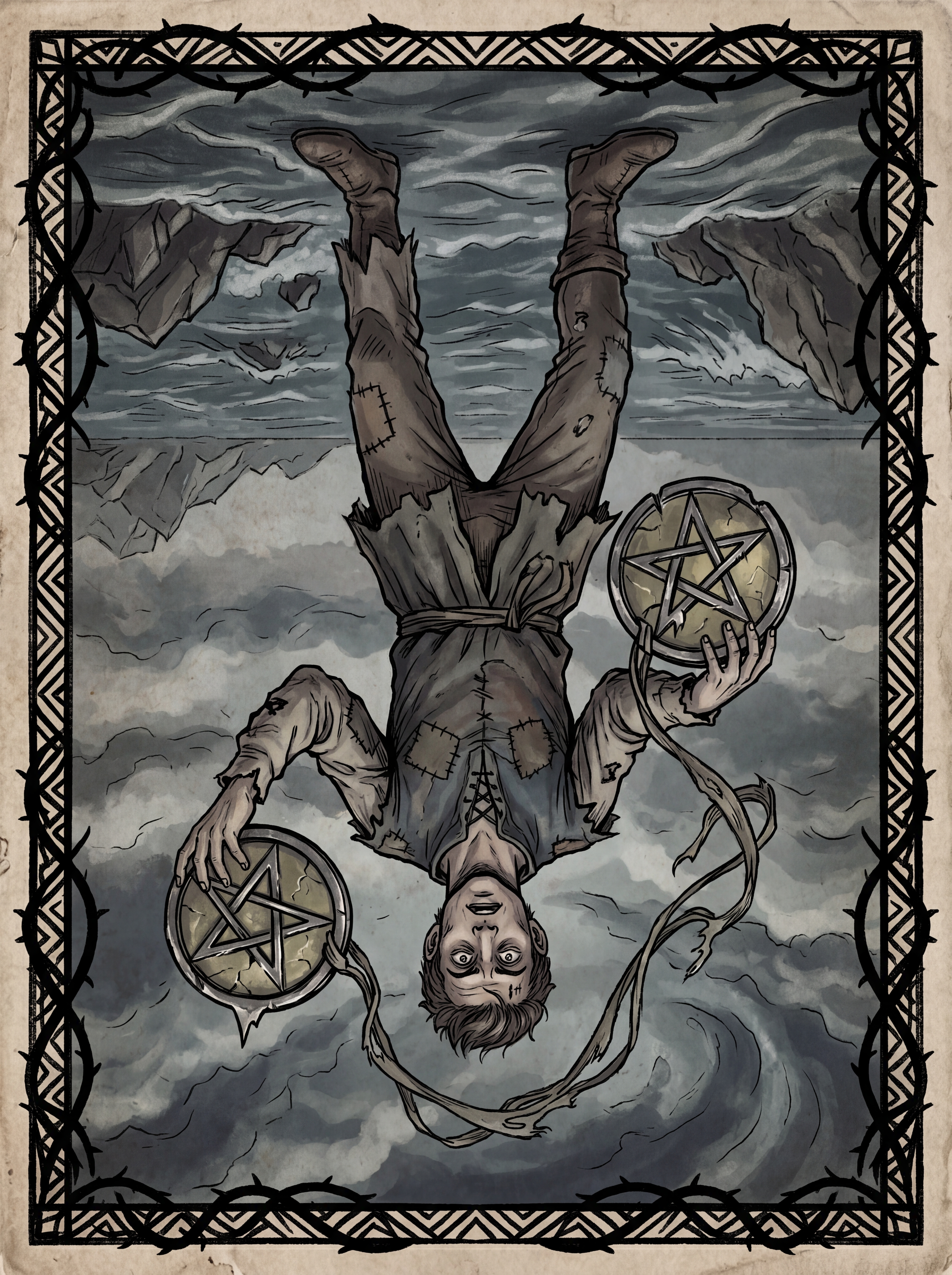 Dois de Ouros no Tarot — significado no amor, carreira e conselho — Carta invertida