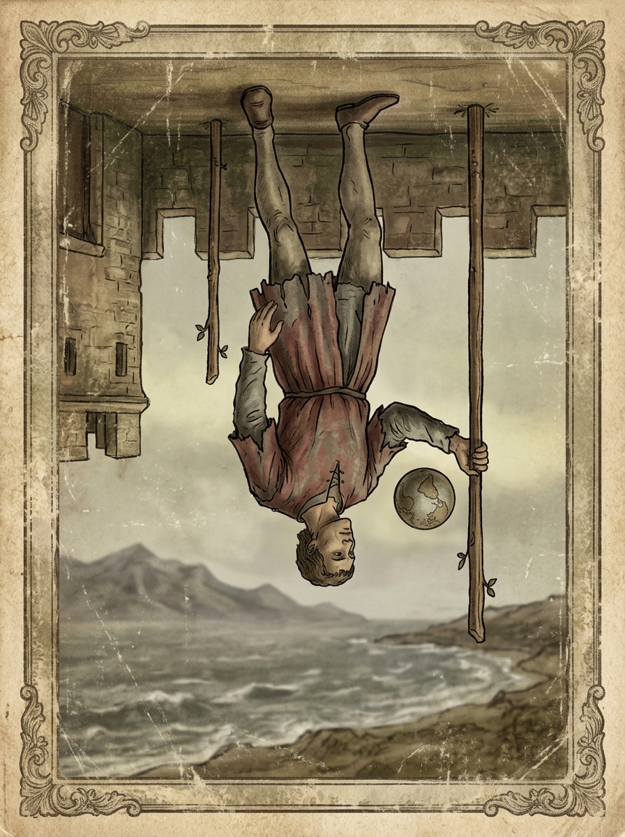 Dois de Paus no Tarot — significado no amor, carreira e conselho — Carta invertida