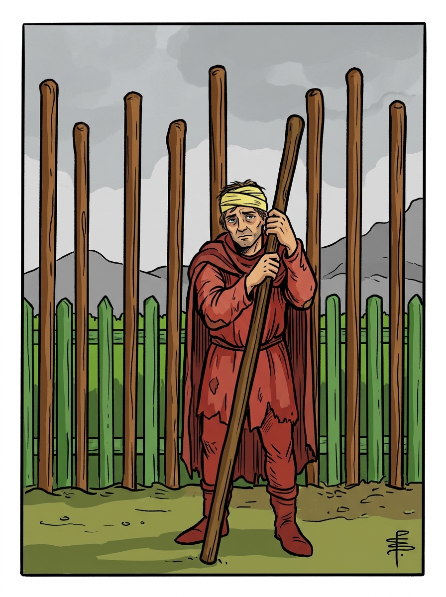 Nove de Paus no Tarot — significado no amor, carreira e conselho