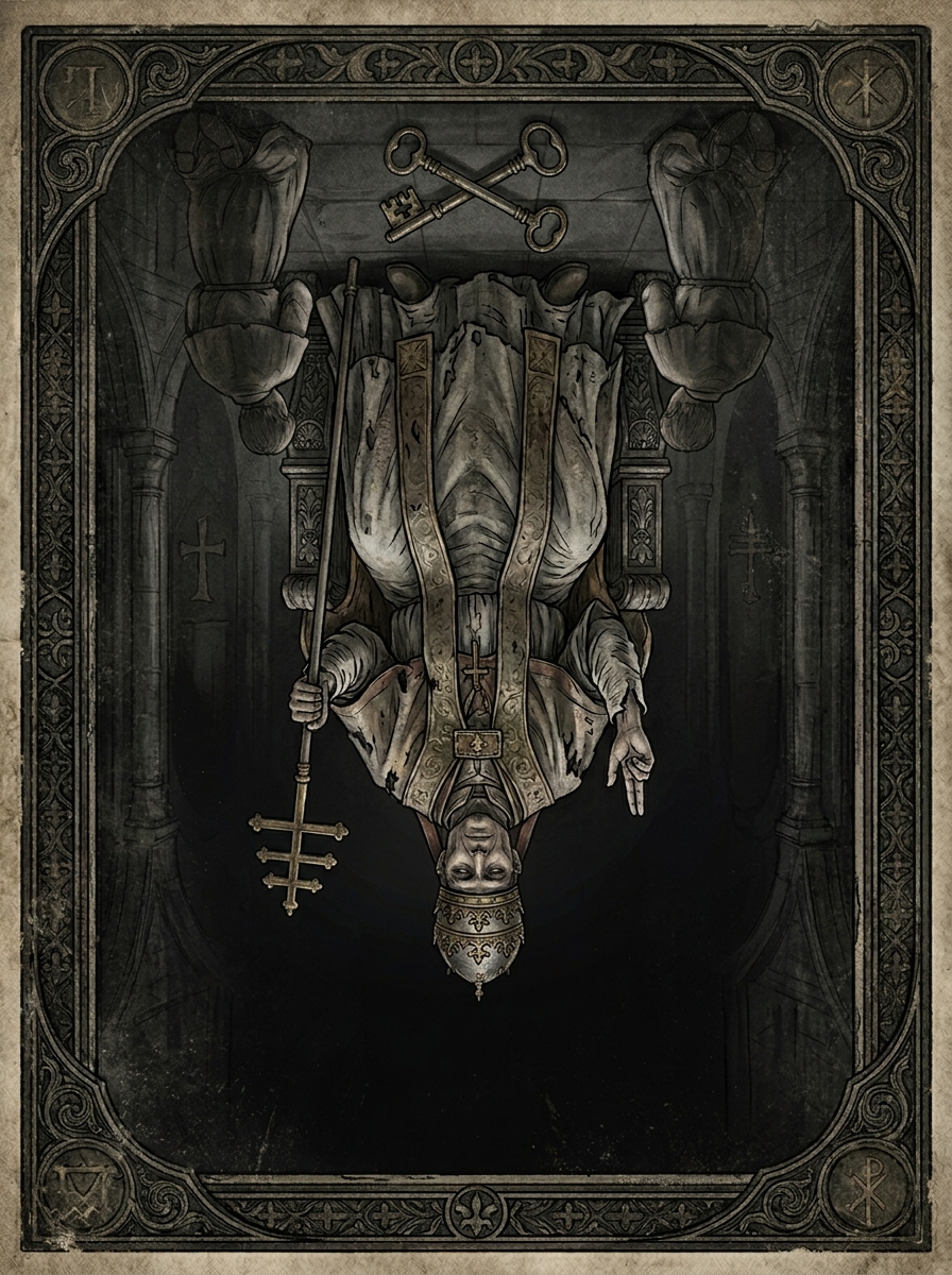O Hierofante no Tarot — significado no amor, carreira e conselho — Carta invertida