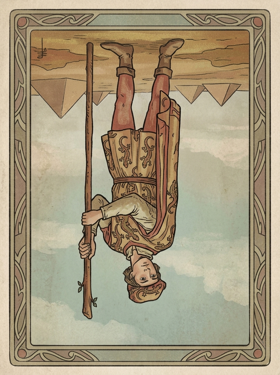 O Pajem de Paus no Tarot — significado no amor, carreira e conselho — Carta invertida