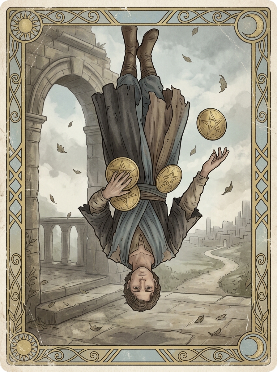 O Quatro de Ouros no Tarot — significado no amor, carreira e conselho — Carta invertida