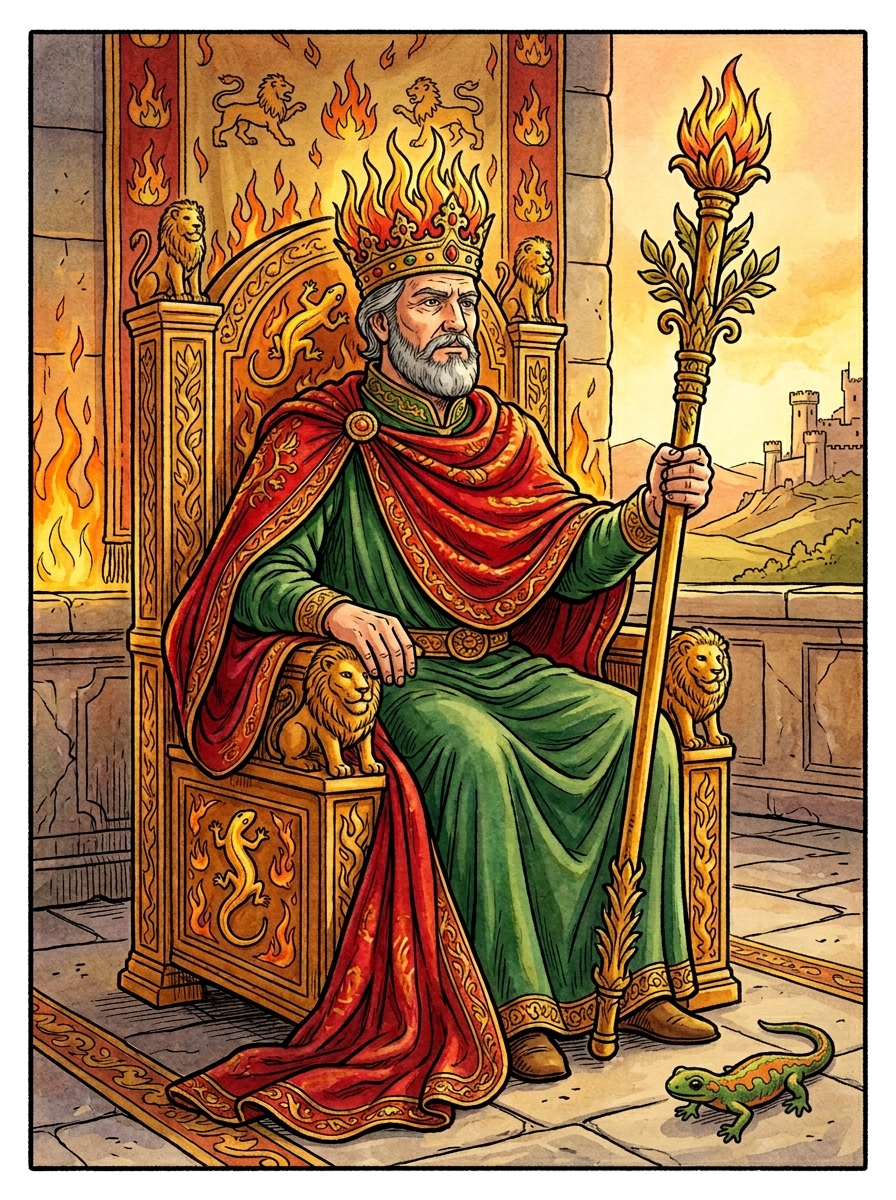 O Rei de Paus no Tarot — significado no amor, carreira e conselho